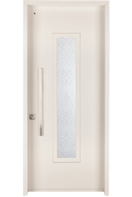 פלדלת דגם ארנה בשילוב סורג שקוף