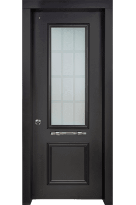 פלדלת דגם  פירנצה בשילוב סורג שקוף