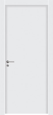 דלת פולימר דגם חלק