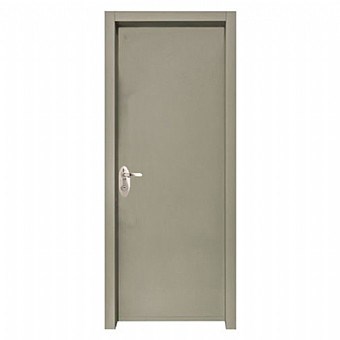 פלדלת רב בריח מרורי בגמר צבע בתנור בגוון חאקי 7240 מגורען " ידיות שוהם " כולל הובלה והתקנה